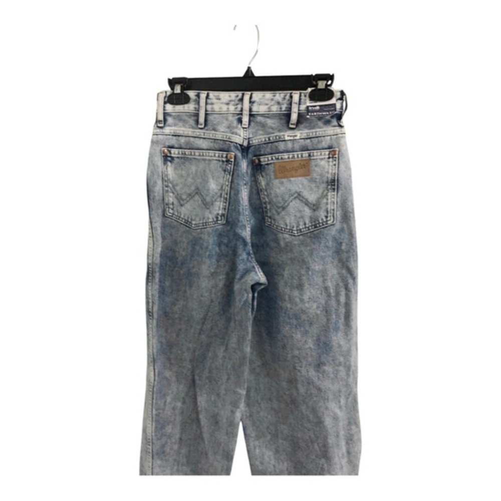 Wrangler Barrel‎ 652 High Waist Frayed Hem Let It Go light wash Jeans Size 26x31 - Picture 13 of 15